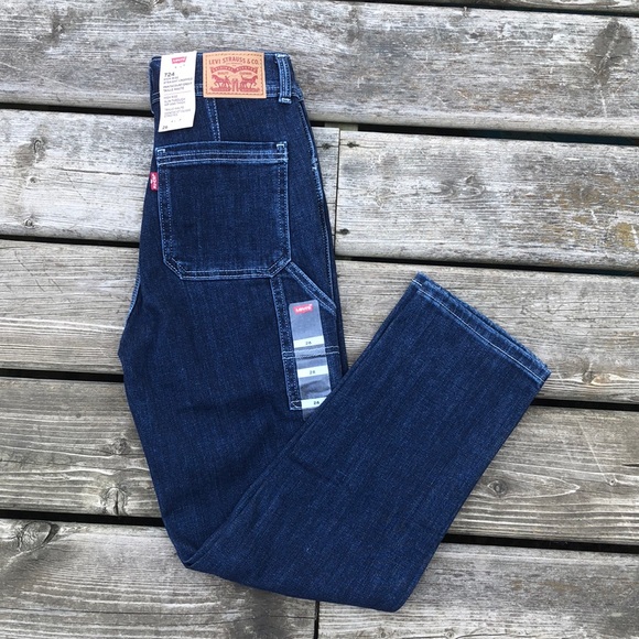 Levi's Denim - NWTLevi's 724 Utility HighRise Straight Crop Jeans